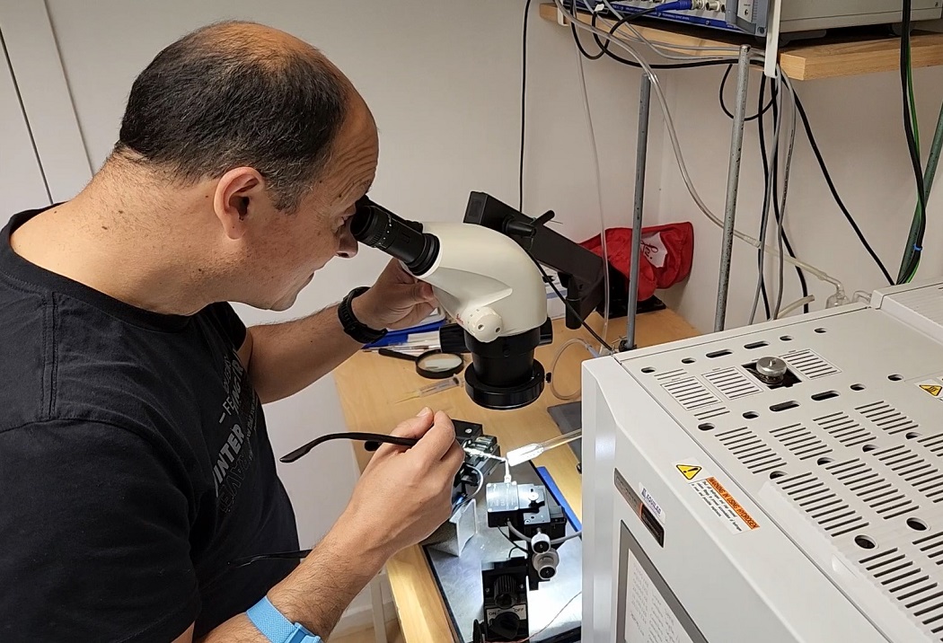 Ricardo Ceballos, investigador INIA Quilamapu 4