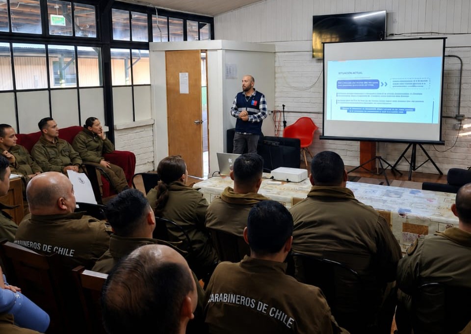Capacitación COP Carabineros Ñuble