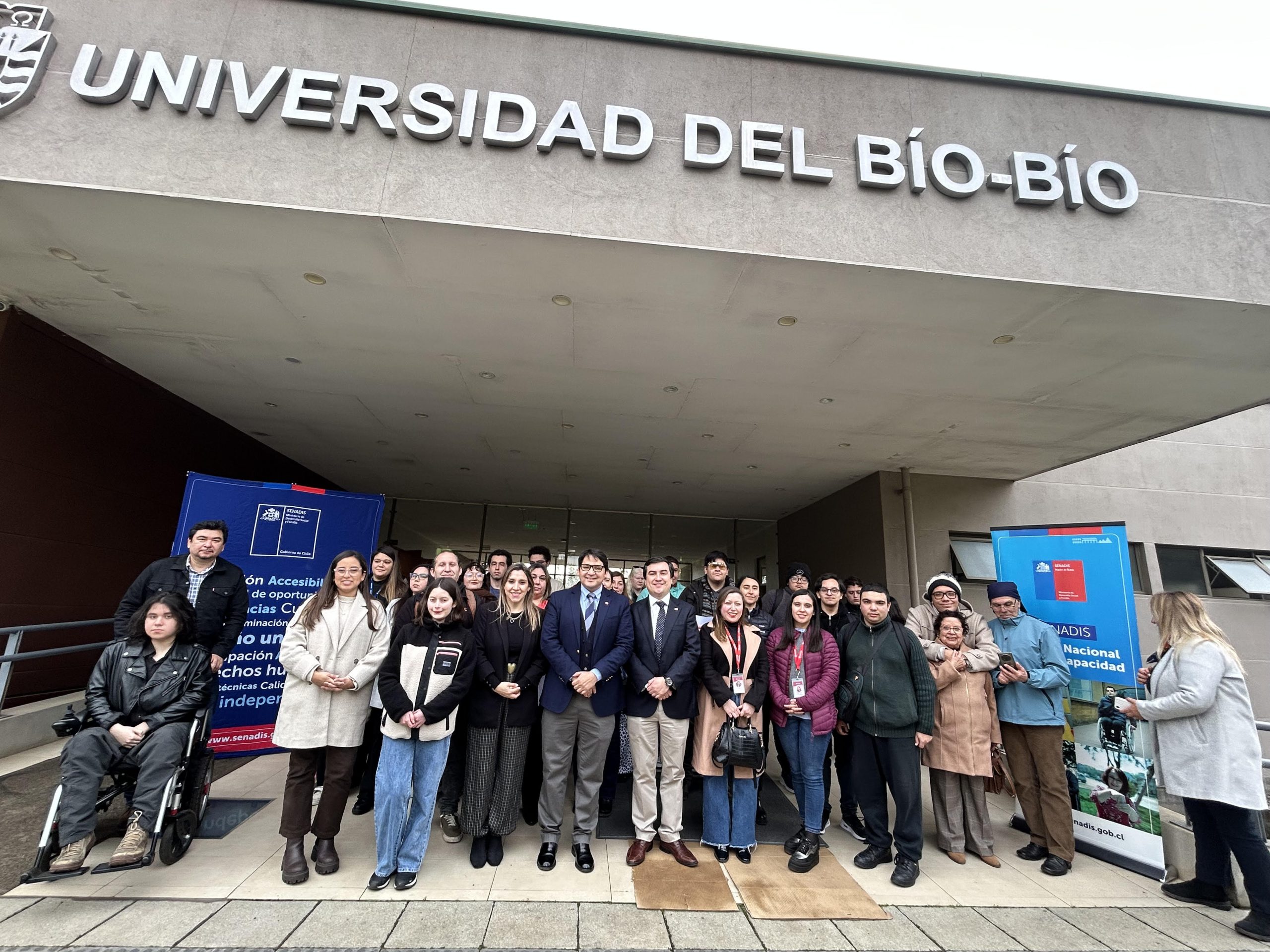 Ceremonia Senadis en UBB