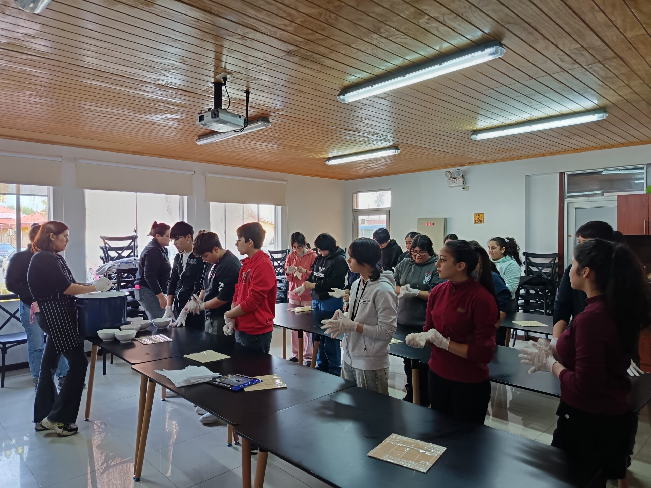 Taller de sushi